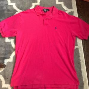 Ralph Lauren Polo Pink Polo Shirt